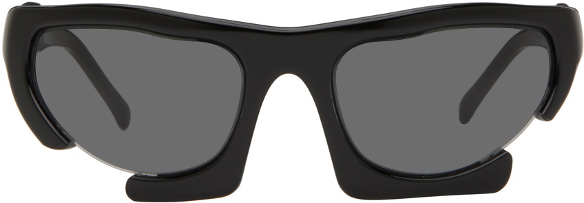 【関税込み】HELIOT EMIL ブラック Axially サングラス HELIOT EMIL Black Axially Sunglasses Heliot Emil