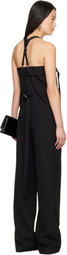 Jean Paul Gaultier Black 'The Strapped Suit Pants' Jumpsuit