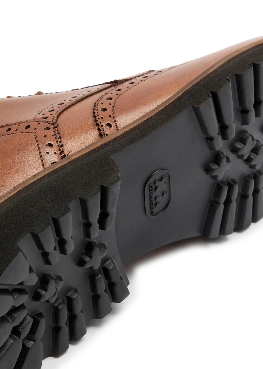 Oliver Sweeney Milbrook Leather Ankle Boots Brown