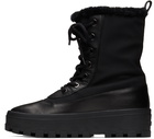 Mackage Black Shearling Hero Boots