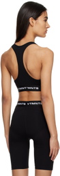 VTMNTS Black Logo Sport Bra