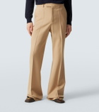 Valentino Virgin wool gabardine flared pants