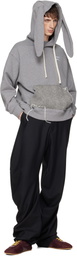 Charles Jeffrey LOVERBOY Black Topsy Turvy Trousers