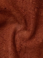 Alexander McQueen - Textured-Suede Bomber Jacket - Red