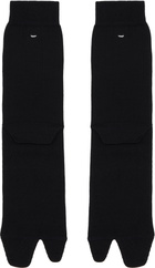 Maison Margiela Black Tabi Socks