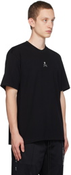 mastermind JAPAN Black Loopwheel T-Shirt