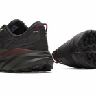 Brooks Men's Cascadia 19 Sneaker in Phantom/Rum Raisin/Green