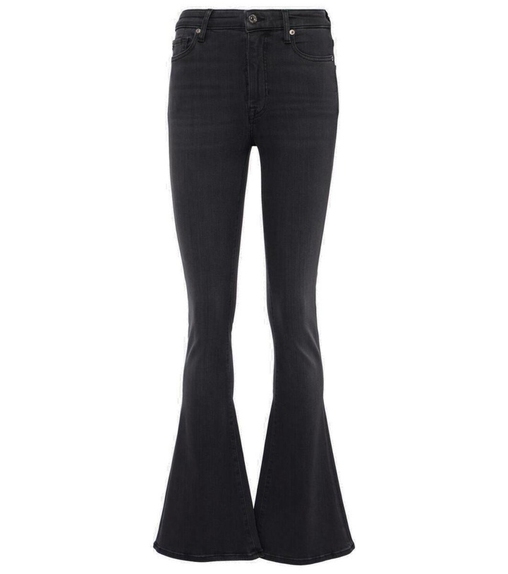 Photo: 7 For All Mankind High-rise bootcut jeans