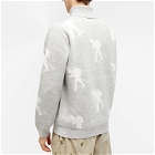 END. x Clarks Originals x Beams Plus Men's Turtleneck Sweater in Grey