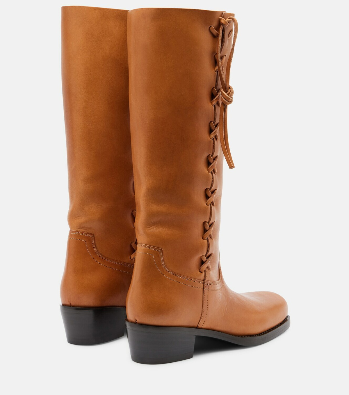 Paris Texas Roxanne leather knee-high boots