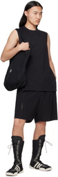 Y-3 Black 3-Stripes Tank Top