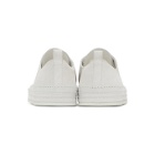 Ann Demeulemeester Off-White Nubuck Sneakers