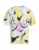 Kenzo Mens T-shirt in Yellow