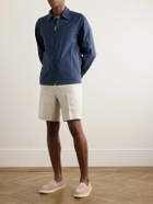 Kingsman - Cotton-Blend Blouson Jacket - Blue