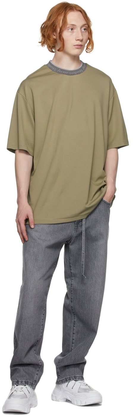 Acne Studios Grey Loose Fit Jeans Acne Studios