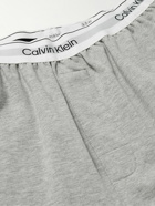 Calvin Klein Underwear - Cotton-Blend Jersey Pyjama Shorts - Gray