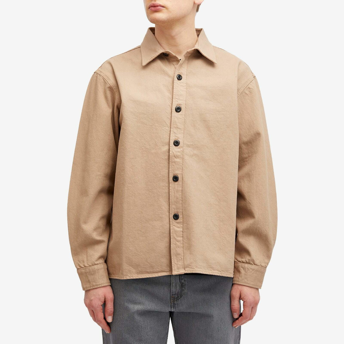 Edwin Men's Sebastian Overshirt in Portabella