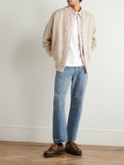Remi Relief - 1954 Straight-Leg Cropped Distressed Jeans - Blue