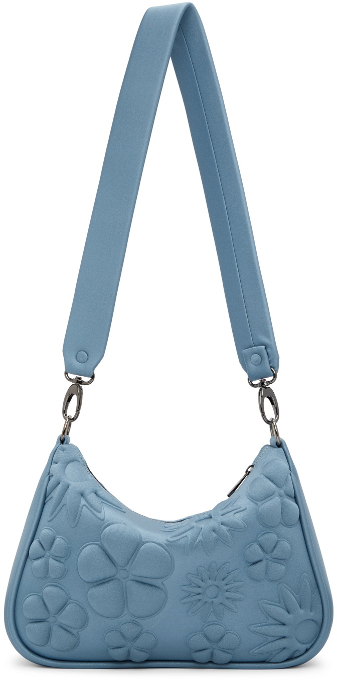 PAULA CANOVAS DEL VAS Carmen ショルダーバッグ Paula Canovas Del Vas Blue Carmen Shoulder Bag Paula Canovas