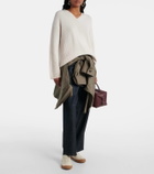 'S Max Mara Falcone ribbed-knit wool hoodie