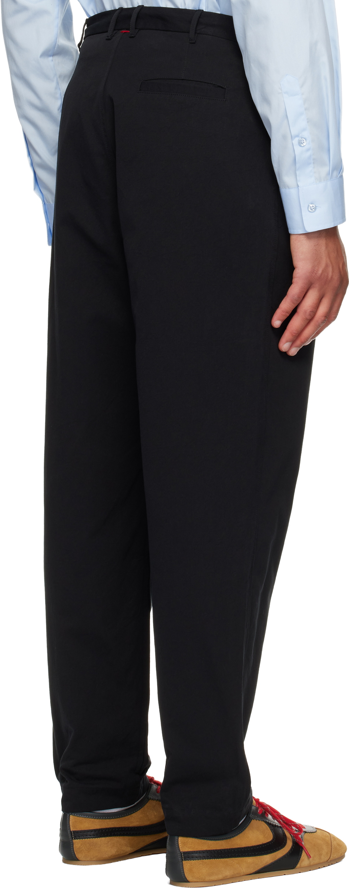 CASEY CASEY Black Mili Hiroshi Trousers