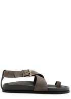 A.emery Dula Suede Sandals Grey