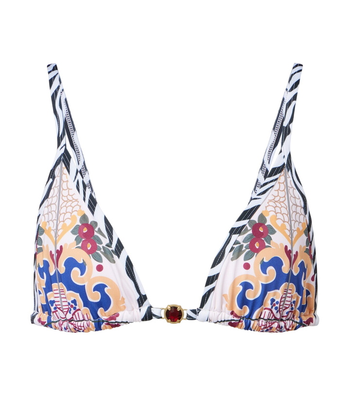 Photo: Bananhot Pracy embellished printed bikini top