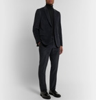 Paul Smith - Midnight-Blue Soho Slim-Fit Cotton and Cashmere-Blend Corduroy Suit Trousers - Blue