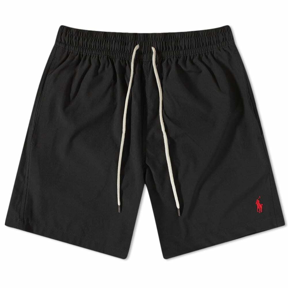 Ralph lauren swim shorts black best sale