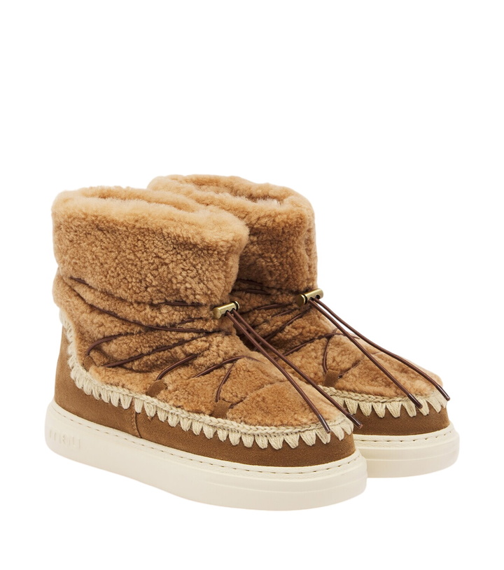 Photo: Mou Sneaker Bold shearling ankle boots