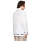 Jacquemus White La Chemise Coup De Soleil Shirt