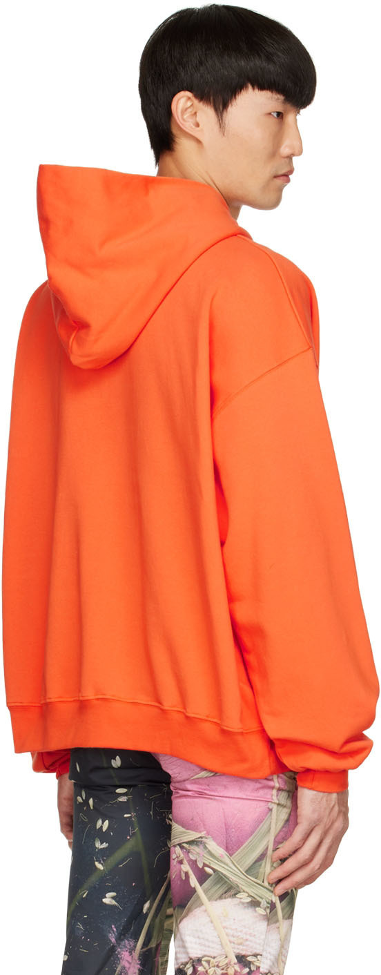 Ottolinger Orange Cotton Hoodie