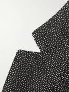 CELINE - Crystal-Embellished Virgin Wool-Gabardine Blazer - Black