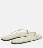 Toteme The Knot suede thong sandals