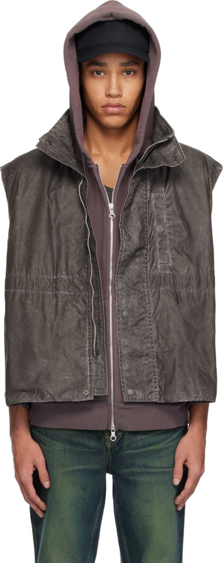 Photo: OUR LEGACY Brown Firm Vest