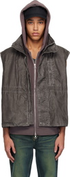OUR LEGACY Brown Firm Vest