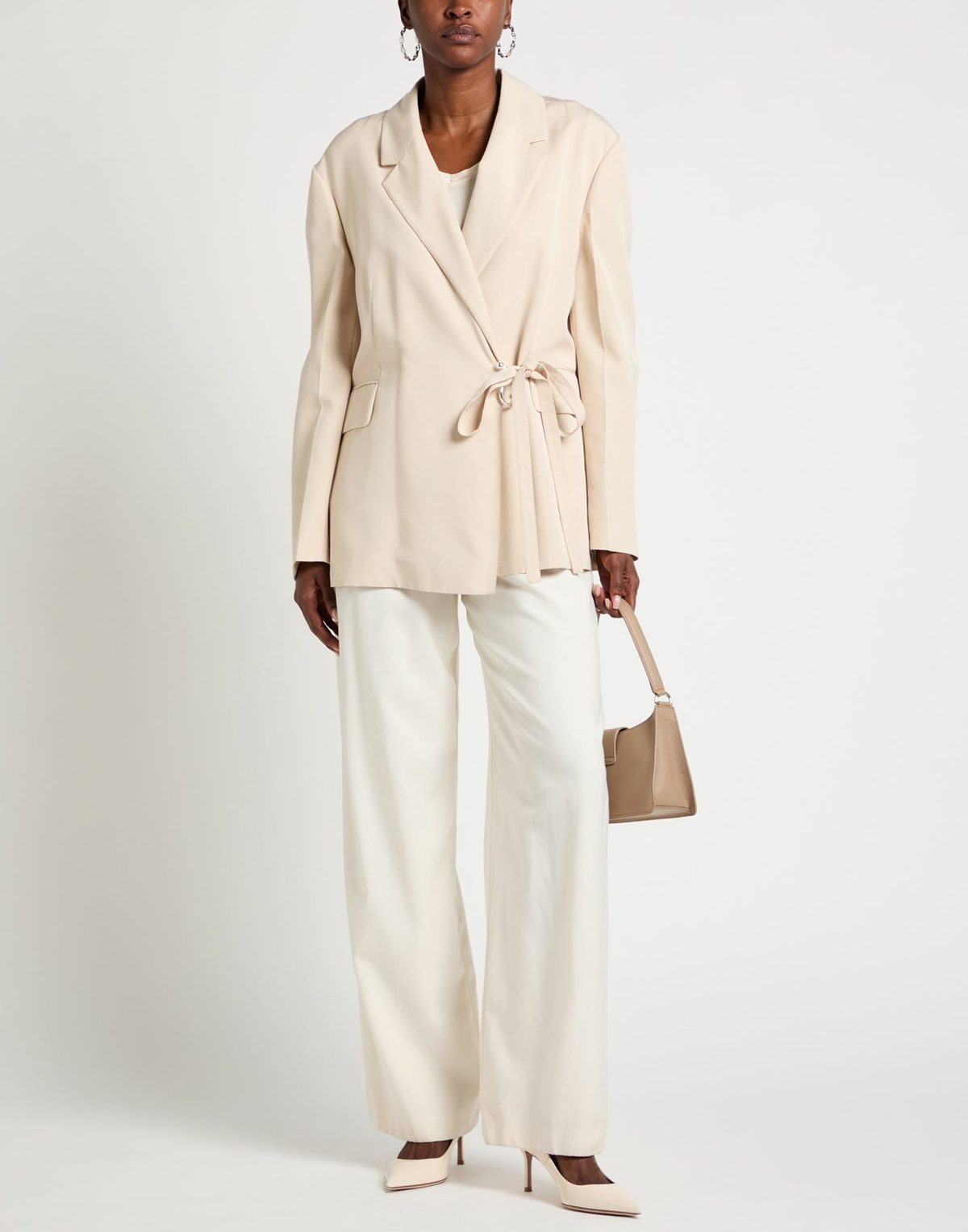 Jw Anderson Womens Blazer in Beige