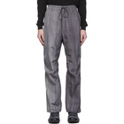 AURALEE Blue Fatigue Lounge Pants