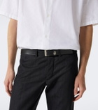 Gucci GG leather belt