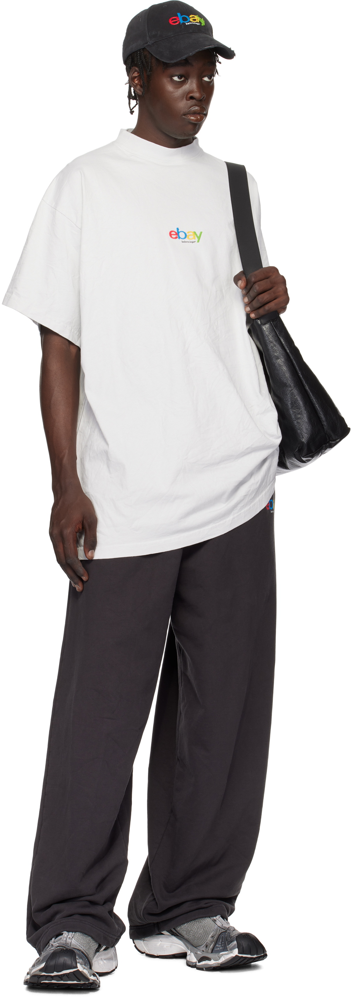 Balenciaga White eBay Edition Oversized T-shirt Balenciaga