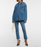 Petar Petrov Oversized denim shirt