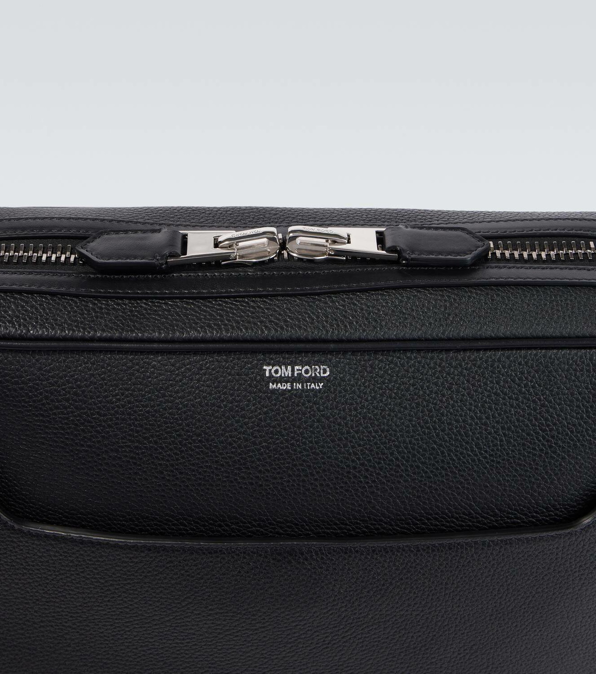 Tom Ford Buckley leather messenger bag