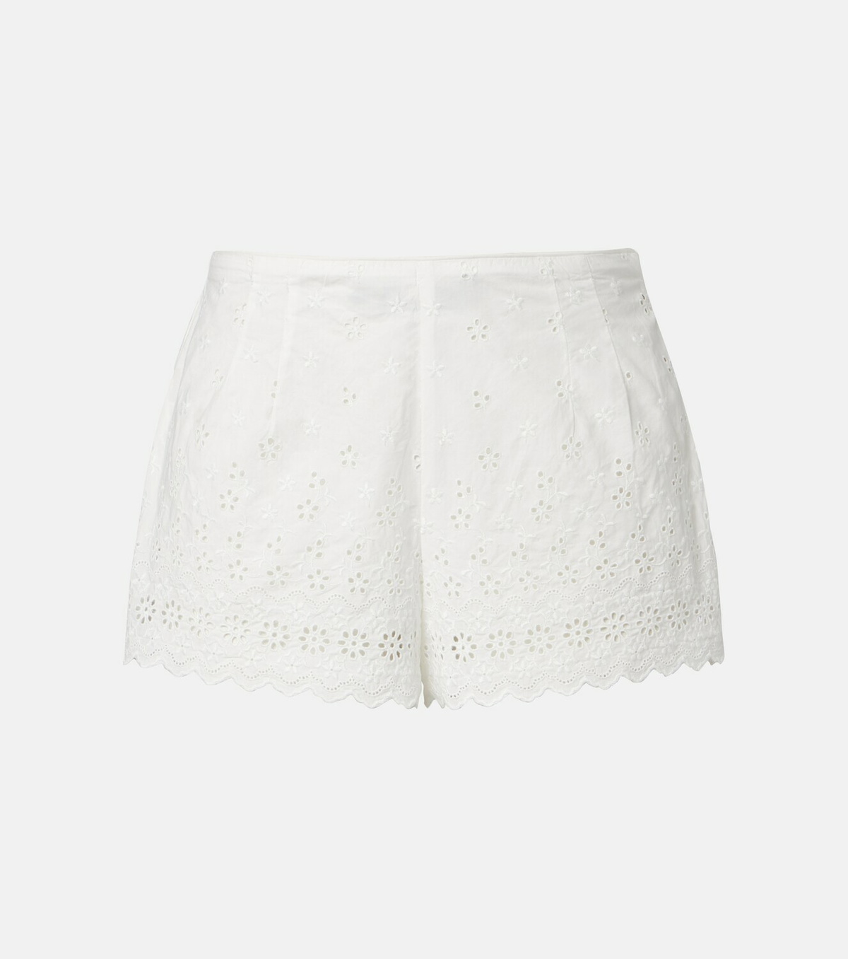 Dôen Arda embroidered cotton shorts