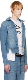 Prototypes Blue Tight Denim Jacket