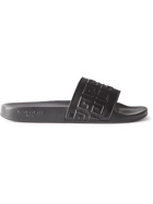 Givenchy - Logo-Embossed Rubber Slides - Black