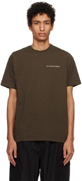 Pop Trading Company Brown 'Pop' T-Shirt