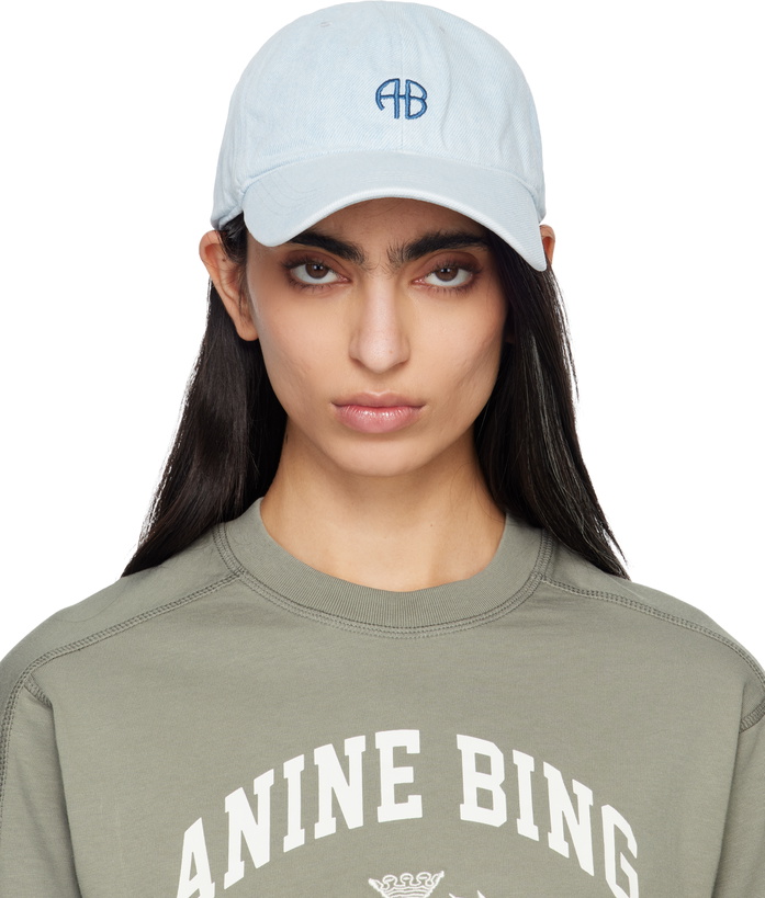 Photo: ANINE BING Blue Jeremy Baseball Cap