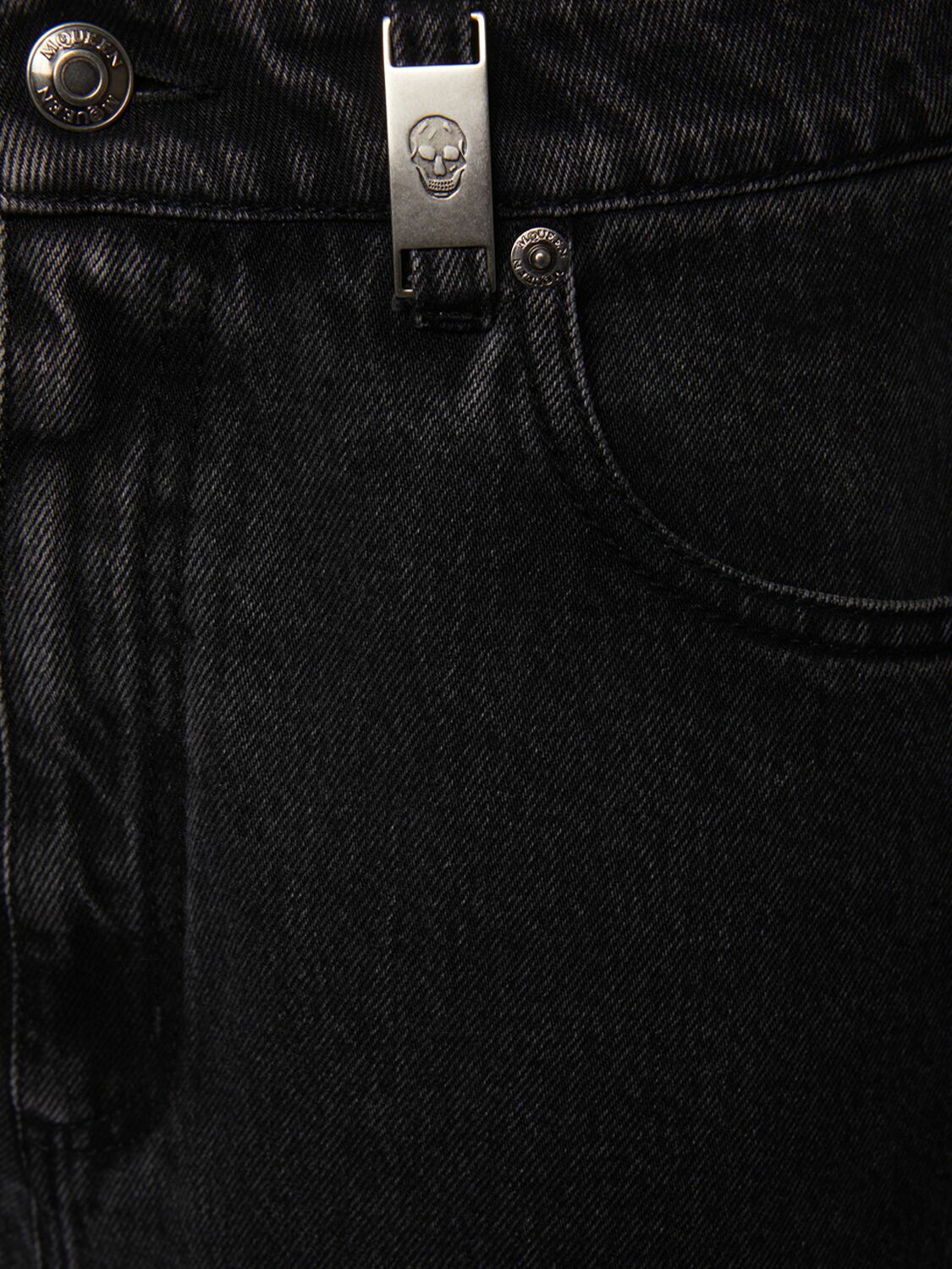 ALEXANDER MCQUEEN Organic Denim Jeans