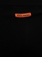 HERON PRESTON - Viscose Blend Knit Shorts