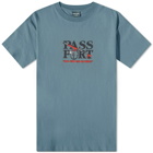 Pass~Port Men's Lock~Up T-Shirt in Alpine Blue